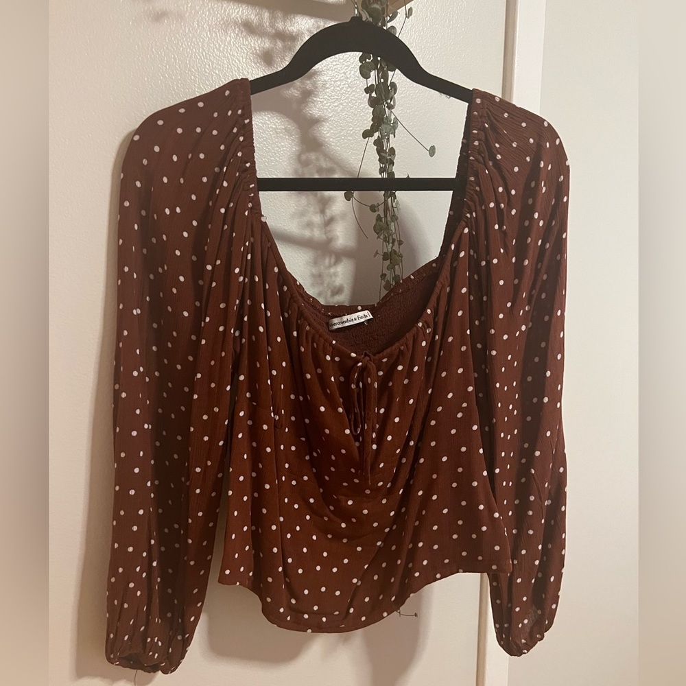 Abercrombie Puff Sleeve Blouse
